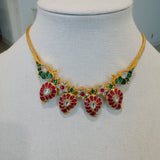 The Elegant Mango Jadau Necklace- Deivanai