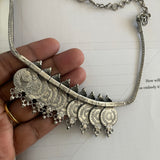 The Lakshmi Kemp Coin Silver Necklace