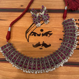 The Kemp Silver Necklace - Bharathi