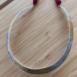 The  Designer Silver Short Hasli Necklace